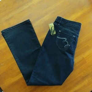 Nine West Deep Indigo Bootcut Jeans